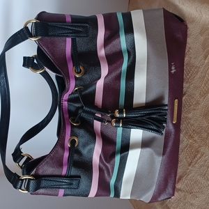 Multicolored satchel bag Liz Claiborne